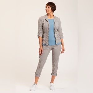 XCVI Leggings Zayd Crop, Light Gray